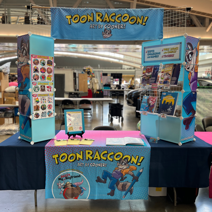 Anthrocon '25 table, full size