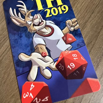 Key card designed for Texas Furry Fiesta