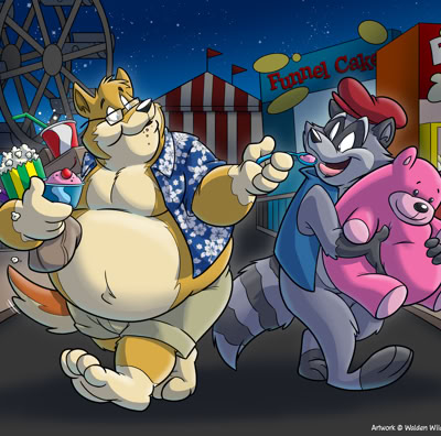 Brighton and Geo at the Carnival