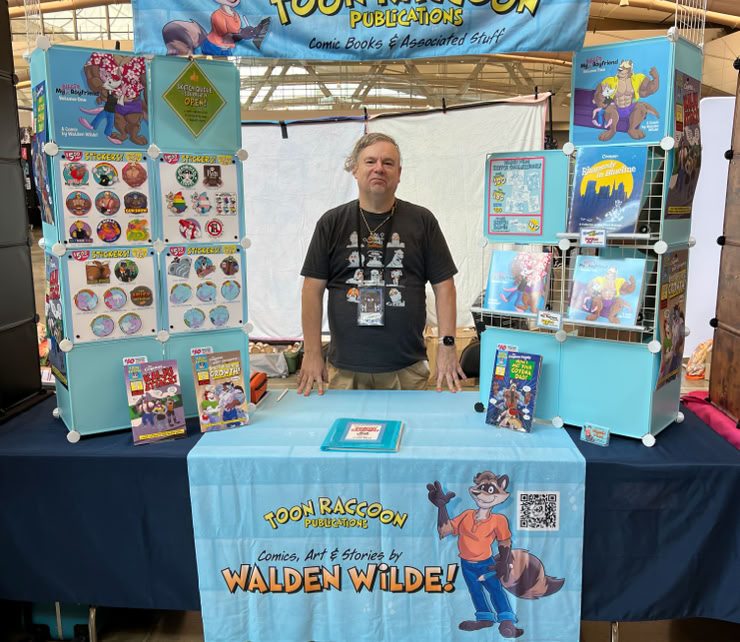 Anthrocon '26 table, full
