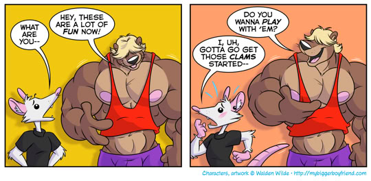 Panels from "My Bigger Boyfriend"